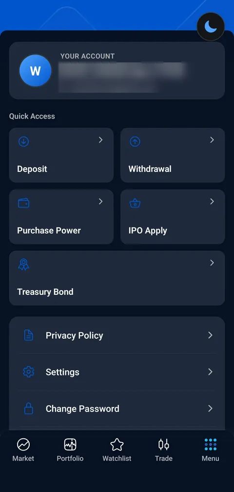 Amar Biniyog app: deposit, withdrawal and Treasury bond application